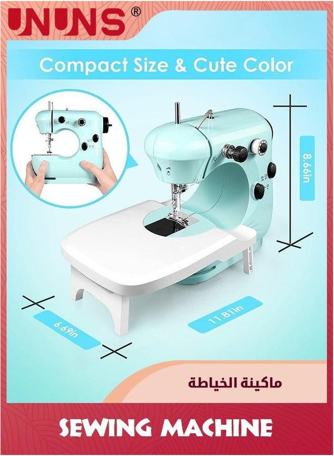 UNUNS Mini Sewing Machine,Electric Machine With Expansion Board,Fast Stitch Suitable For Clothes,Cutains,Jeans,DIY Home Travel  - Image 2