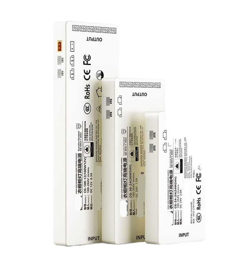 60W 12V LED Transformer Power Supply for Wardrobe and Wine Cabinet Lighting - Image 3