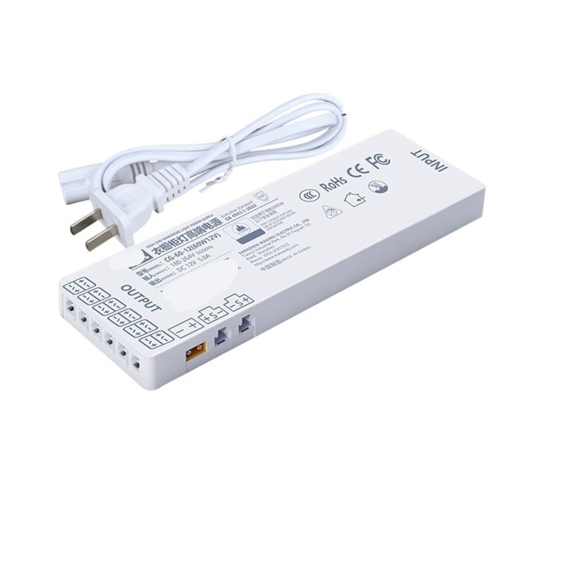 60W 12V LED Transformer Power Supply for Wardrobe and Wine Cabinet Lighting - Image 2