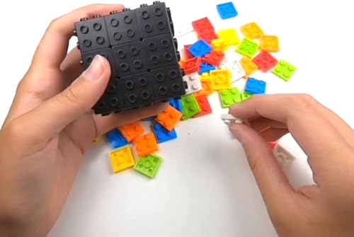 SHUYUE Puzzle Cubes 3x3x3 Magic Speed Cube Puzzles Black Sturdy and Operates Smoothly Great Colors Cube Puzzles Toy for Children and Adults Black - Image 5