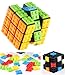 SHUYUE Puzzle Cubes 3x3x3 Magic Speed Cube Puzzles Black Sturdy and Operates Smoothly Great Colors Cube Puzzles Toy for Children and Adults Black - Image 2