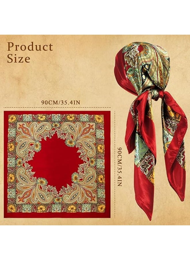 مجموعة اكسسوارات زي القراصنة للنساء | وشاح للرأس وقبعة ووشاح وحزام زي تنكري مع عقد من الستانلس ستيل - Image 5