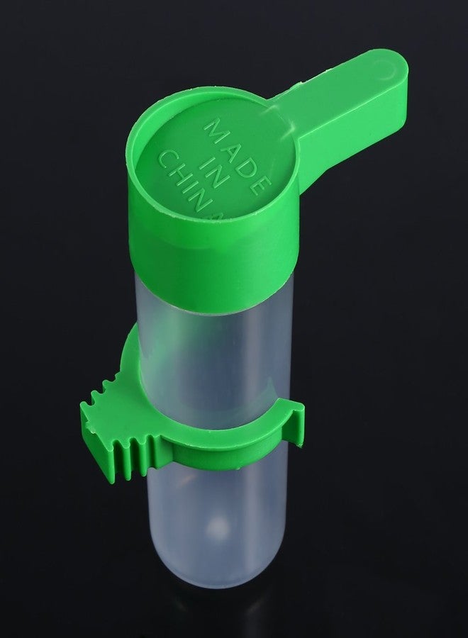 زيروديس 4 قطع من مشابك الشرب والطعام للحيوانات الأليفة، مناسبة لأقفاص الطيور، الببغاوات، الكوكاتيل، البادجي، طيور الحب، مغذيات أوتوماتيكية، أسماك، حيوانات أليفة مائية - Image 5