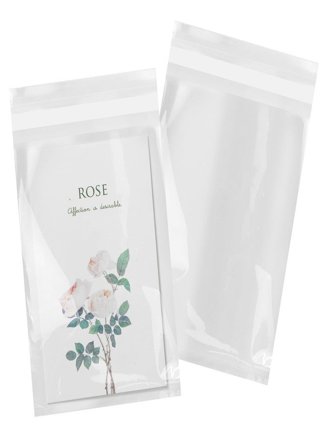 iMailer - 500 Pack - 5" x 7" Cellophane Bags Self Sealing - Resealable Clear Poly Cello Bags for A2 A4 A6 Cards & Envelopes, Bakery, Cookies, Treats - Image 1