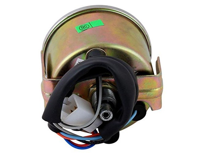 Spedy White Stylish Speedo Meter 0-160 km for Royal Enfield Electra 4S - Image 4