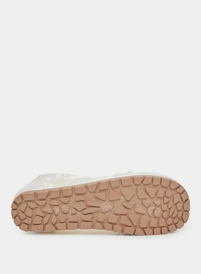 Styli Styli Bow Detail Lace Up Sneakers