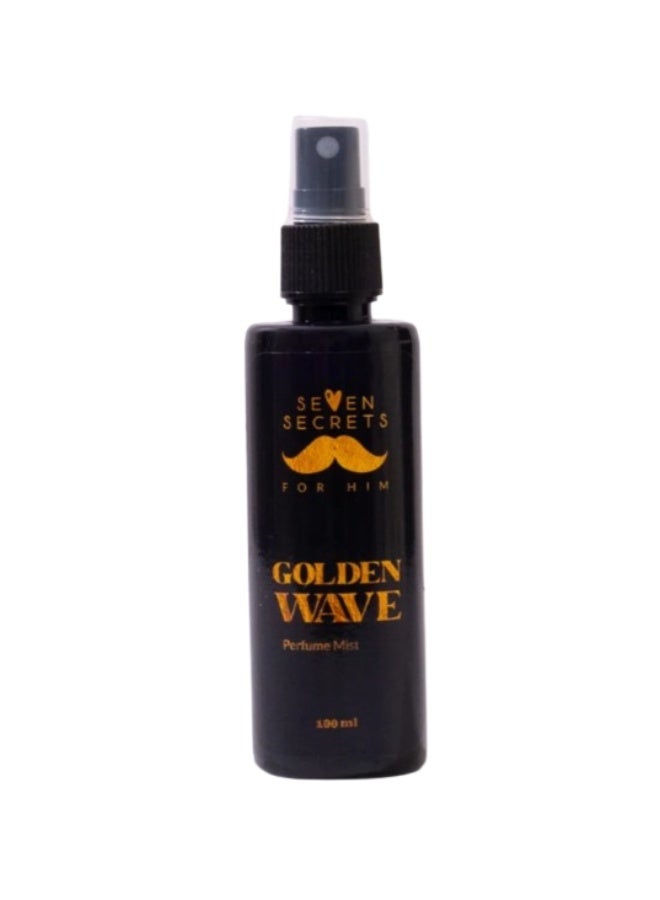 رذاذ عطر الموجة الذهبية صغير 100مل