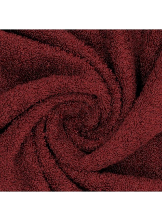 Wakefit Bath Towels | 500 GSM | 100% Cotton Terry | 2 Pieces | Large Size for Men and Women (Chilli Pepper, Navy Blue) - Image 4