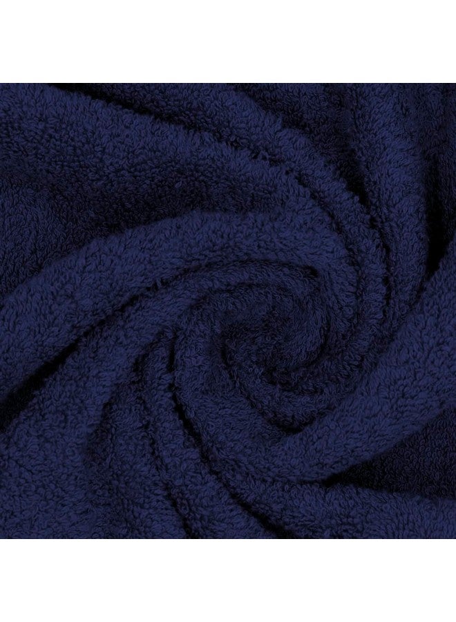 Wakefit Bath Towels | 500 GSM | 100% Cotton Terry | 2 Pieces | Large Size for Men and Women (Chilli Pepper, Navy Blue) - Image 5