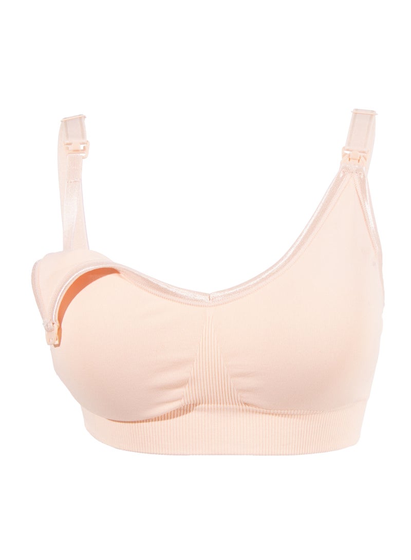 أوكوس حمالة صدر للحمل والرضاعة كاملة الأصلية بيج مقاس كبير جداً - Image 4