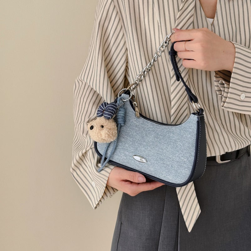 Korean Style Shoulder Crossbody Bag, Women's Casual Tote - Image 1
