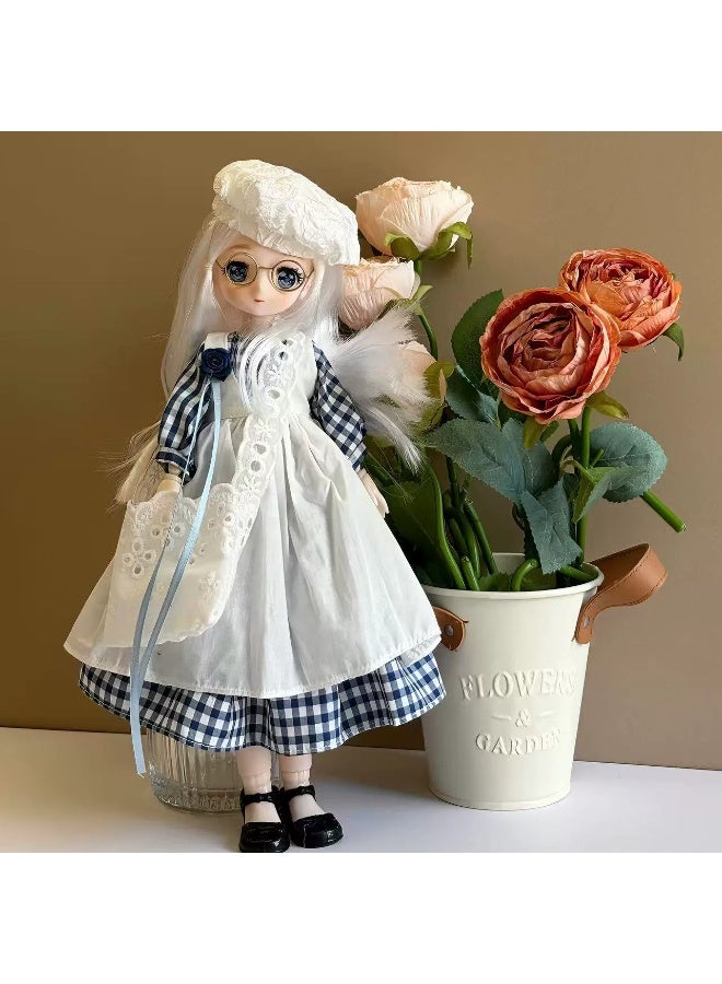 1/6 BJD Ball Jointed Blythe Smart Doll With Clothes