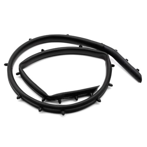 HAOTOM Bonnet Hood Sealing Strip Rubber Weatherstrip Compatible for Hyundai Accent 2012-2017 Front Bumper Spoiler Seal Strip 86357-1R000 - Image 2