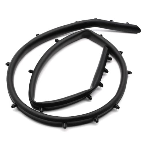 HAOTOM Bonnet Hood Sealing Strip Rubber Weatherstrip Compatible for Hyundai Accent 2012-2017 Front Bumper Spoiler Seal Strip 86357-1R000 - Image 1