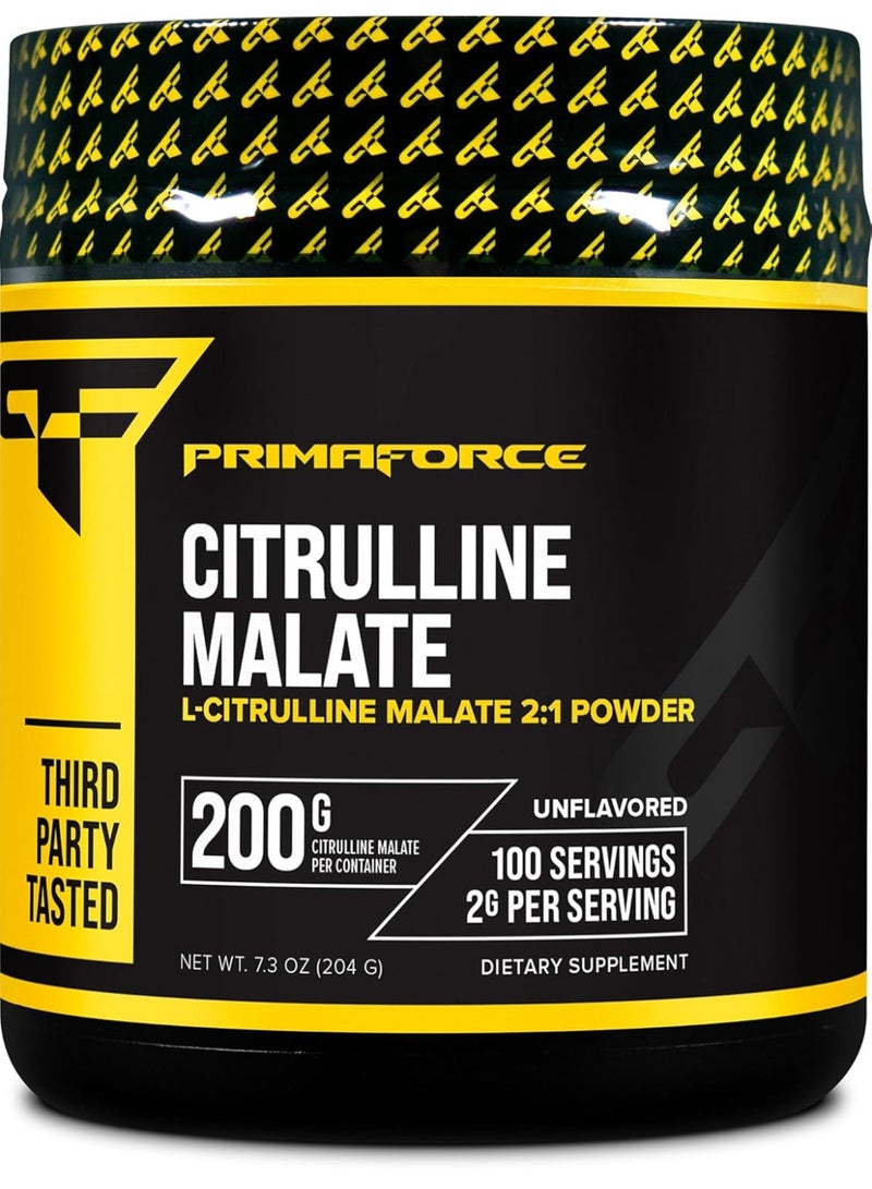 Primaforce Citrulline Malate Unflavored 200g - Image 1