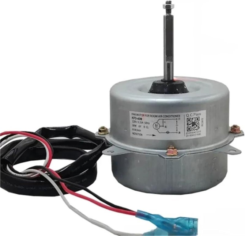 محرك مروحة الوحدة الخارجية لمكيف هواء هاير 30 واط 6 أقطاب 220-240 فولت قطعة واحدة قطع تكييف - Image 1