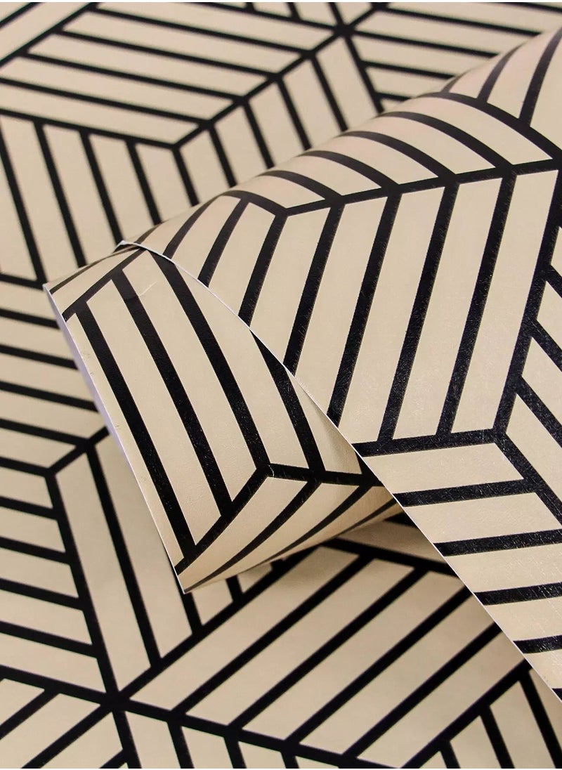 1sheet Geometric Pattern Sticky Wallpaper