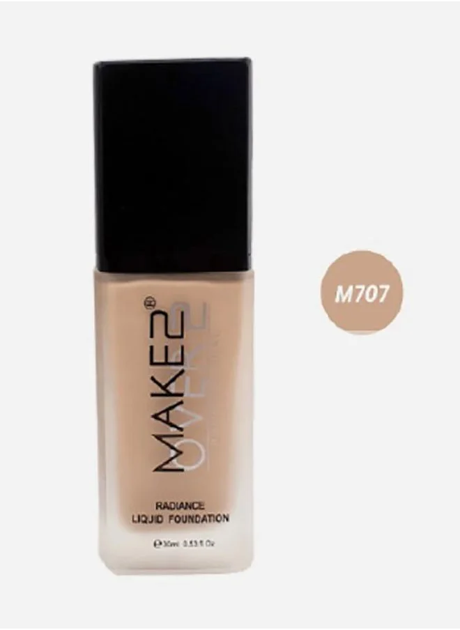 MAKE OVER 22 Radiance Liquid Foundation No:707