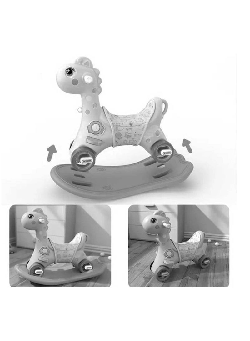 2 in 1 rocking horse and bike for kids  - Image 3