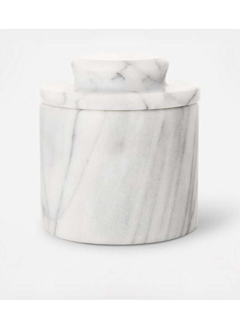 Crate&Barrel - French Kitchen Marble Butter Keeper - Image 1