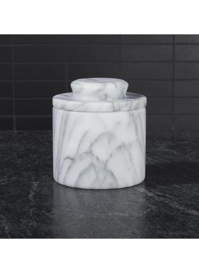 Crate&Barrel - French Kitchen Marble Butter Keeper - Image 1