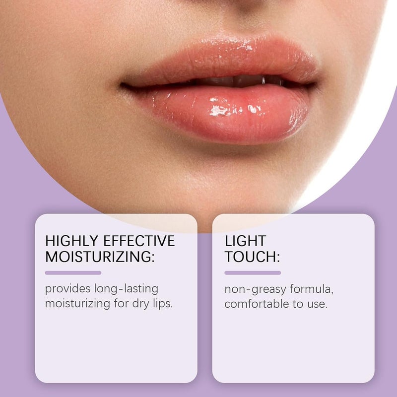 بلسم شفاه مرطب من ينهينغ (Yinhing Moisturizing Lip Balm)، ترطيب عميق للشفاه الجافة، رعاية مغذية، خالي من الزيوت، مع حاجز واقي، مناسب لجميع أنواع الشفاه، سعة 4 مل (4ML) - Image 3