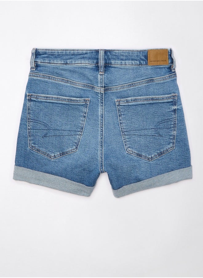 American Eagle - AE Stretch Denim Mom Short - Image 1