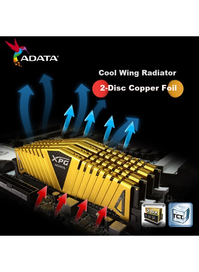 Adata Xpg Weilong Z1 Ddr4 3600 16gb Gold Desktop Memory - Image 3