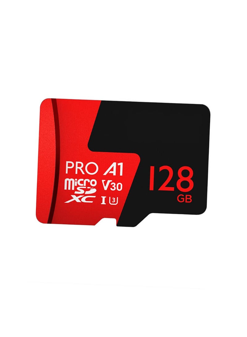 Tf Card 128Gb Pro Micro Sdxc Tf Memory Card Data Storage V30 Uhs-I U3 High Speed Up To 98Mbs - Image 1