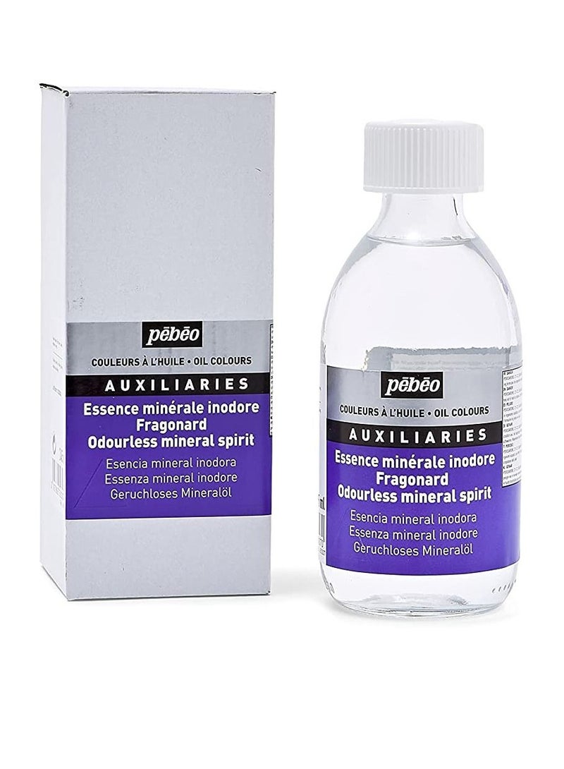 Pebeo 245 ml Odourless Mineral Spirit, Transparent - Image 2