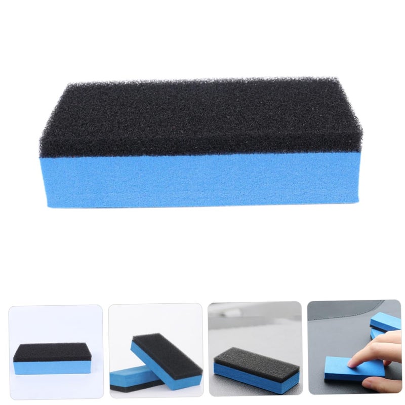 10Pcs Dual Sided High Density Car Wax Applicator Sponge Pads For Polishing And Cleaning - Image 3