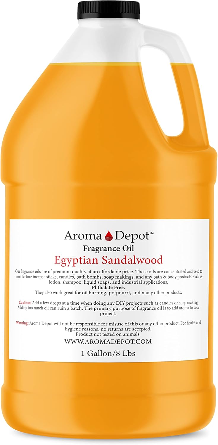 Aroma Depot زيت عطر خشب الصندل المصري جالون 8 أرطال - Image 1