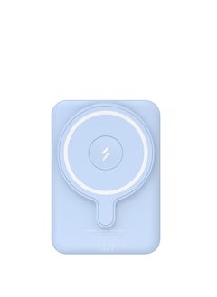 GULFLINK Fast Magnetic Portable Power Bank Charger for Apple iPhone 13/14/15 series 10000mah Blue  - Image 1