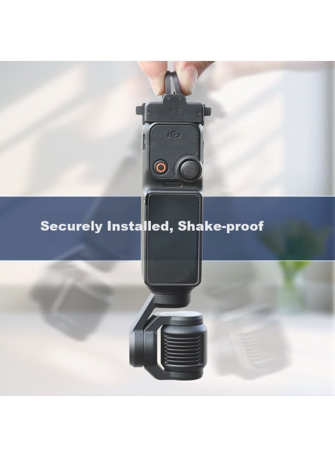 Odd Leaves Qiye Quick-release Bracket Base Adapter For Dji Pocket 3, Compatible With Gimbal 3 Pocket 3 Accessories, 1/4 Thread Handle, Gopro Interface - Image 2