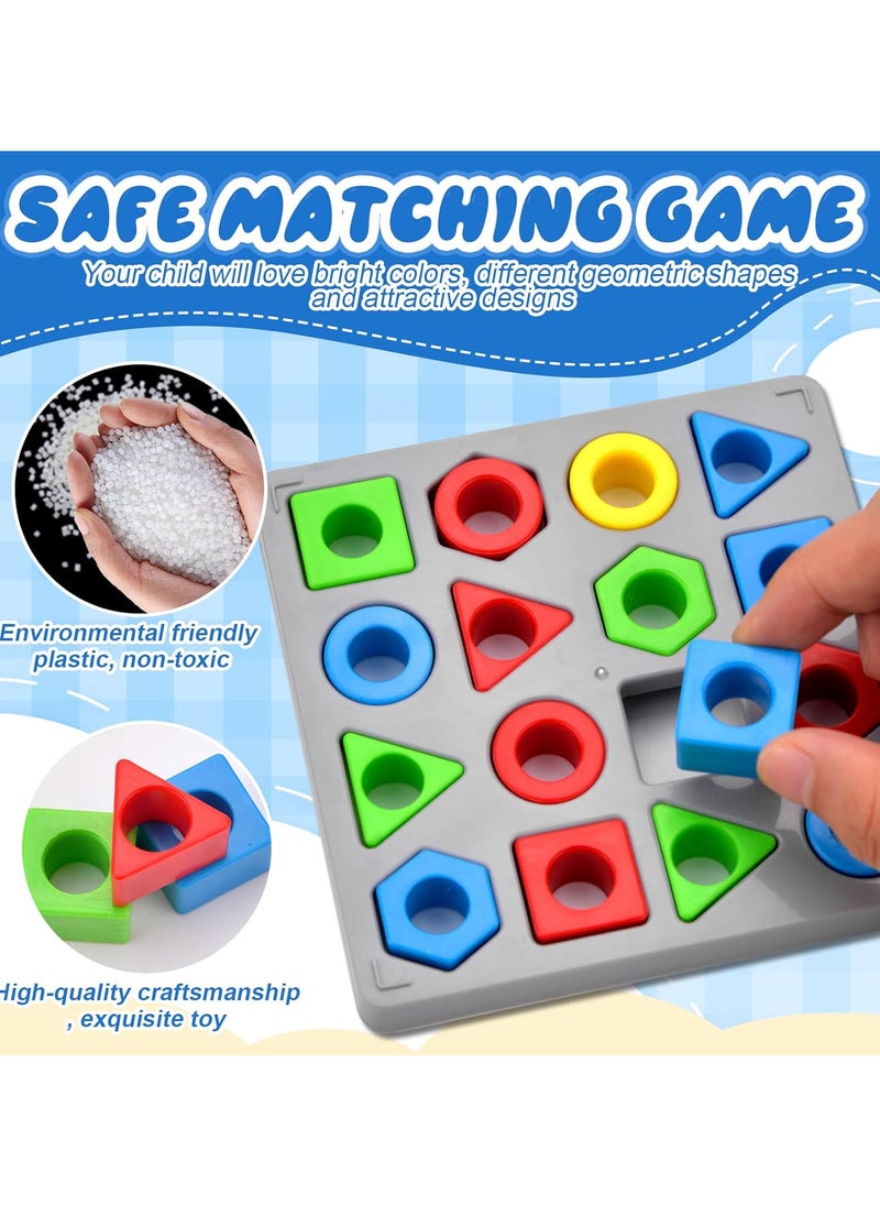 Generic - Color Matching Game Sensory Educational Toy, Sensory Games, Shapes and Colors Educational Toy, Parent-Child Interactive Game, Early Educational Development... - Image 1