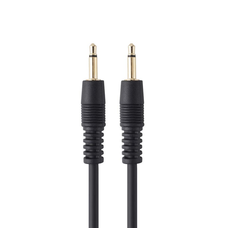 TENINYU 3.5mm Mono Cable - 12V Trigger, IR Infrared Sensor Receiver Extension Extender, 3.5mm 1/8" TS Monaural Mini Mono Audio Plug Jack Connector Male to Male Cable (6FT) - Image 1