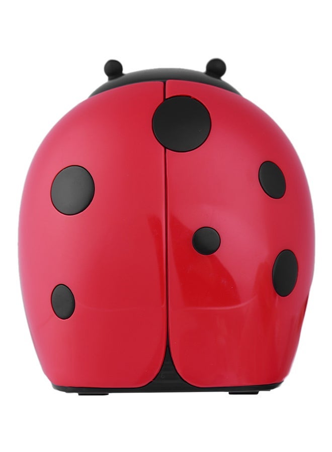 NIBEMINENT Ladybettle Electric Pencil Sharpener Red/Black - Image 1