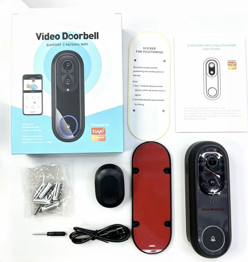 W5 Wireless Smart Voice Intercom Doorbell with Built-in Battery and Body Detection Video Surveillance - Image 5