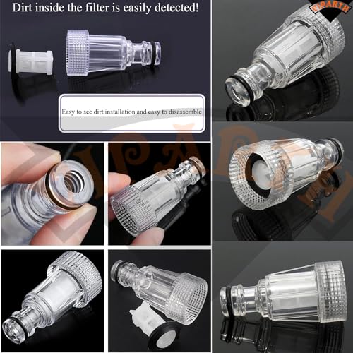 VIPARTH Pressure Washer Inlet Filter 3/4" | Inlet Nozzle (Nipple) | Suitable for All Type of Pressure washers | Pack of 1 | Easy Installation | Universal Compatibility - Image 2
