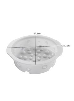 Generic Cake Mold, Cheese Mold, for Baking, Round Cake Baking Pan Non-Stick Quick Release, 6 inch + 8 inch Cake Mold, Resin Casting Mold, Soap Making Molds, Silicone Mold for Candle Home 