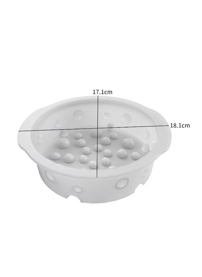 Generic Cake Mold, Cheese Mold, for Baking, Round Cake Baking Pan Non-Stick Quick Release, 6 inch + 8 inch Cake Mold, Resin Casting Mold, Soap Making Molds, Silicone Mold for Candle Home 