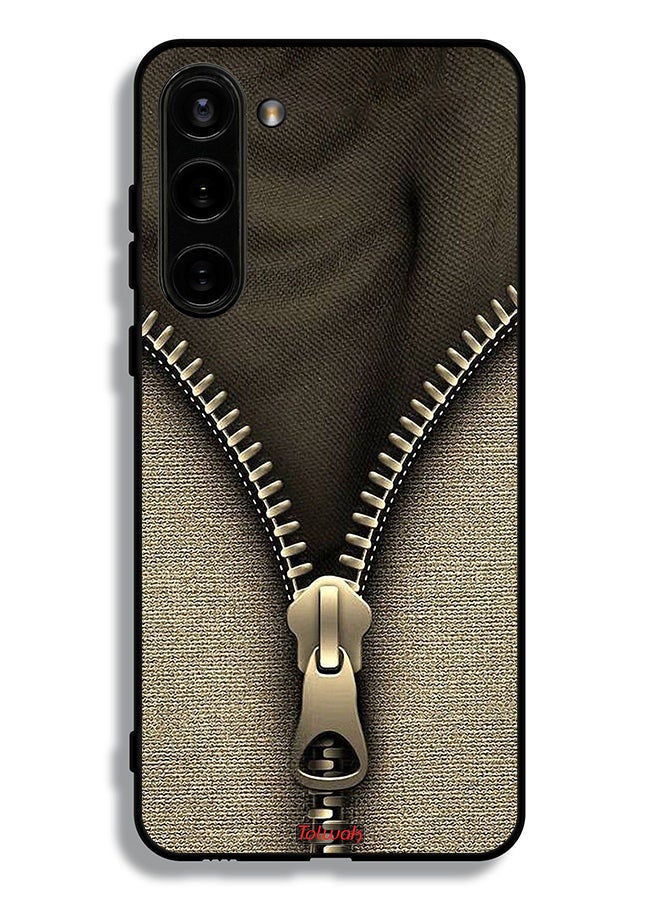 Tolwak Samsung Galaxy S23 Plus 5G Protective Case Cover Zip Pattern  - Image 3