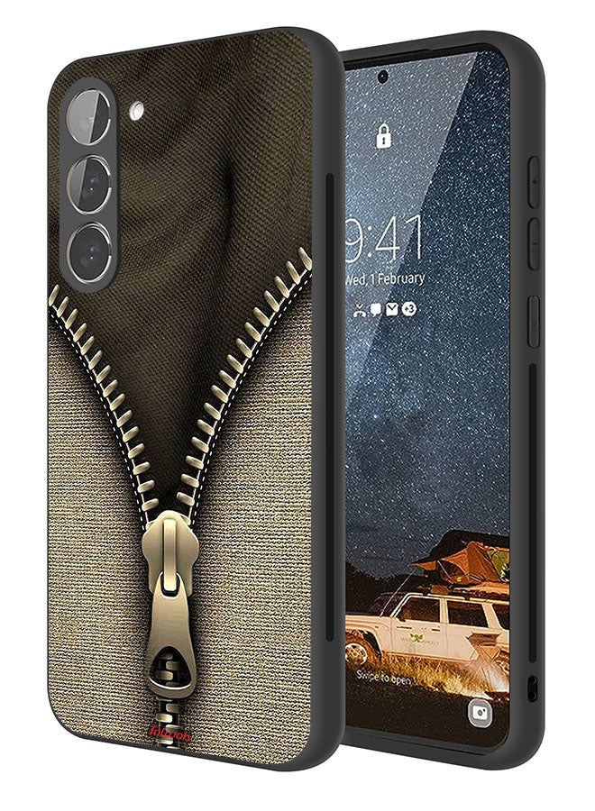 Tolwak Samsung Galaxy S23 Plus 5G Protective Case Cover Zip Pattern  - Image 1
