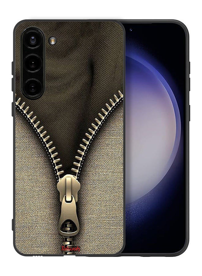 Tolwak Samsung Galaxy S23 Plus 5G Protective Case Cover Zip Pattern  - Image 2