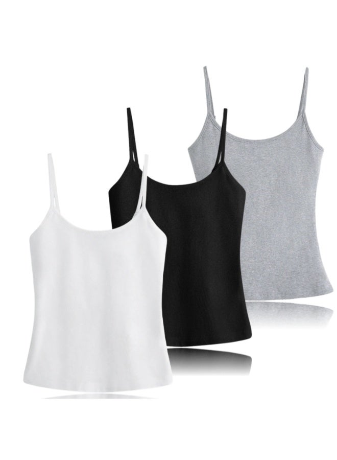 ميسري 3 توب حماله رفيعه قطن استريتش - Image 1