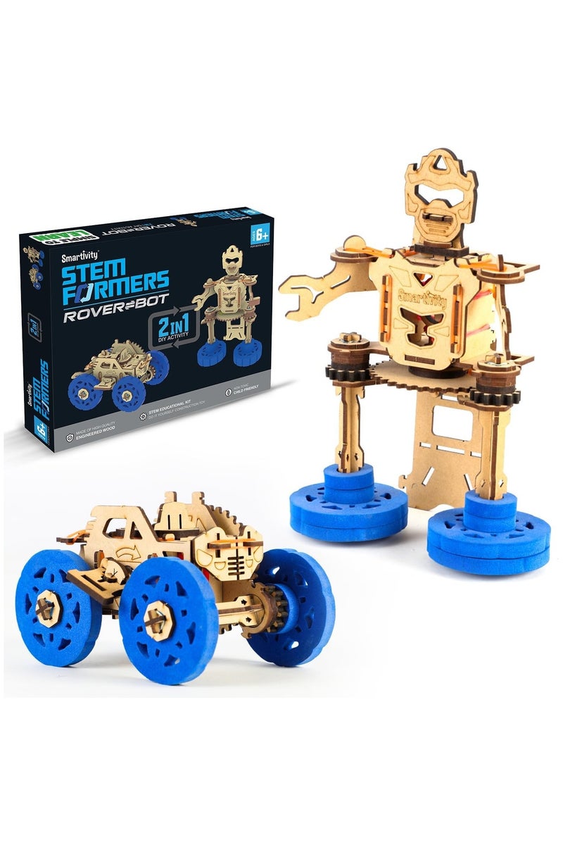Smartivity Stem Formers 2 In 1 Rover Bot (SMRT-1112) - Image 1