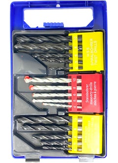BLACK+DECKER Hammer Drill Orange/Black CD714REK With Multi Size Drill Bit Set 16 Pieces  - Image 3
