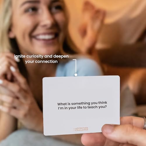 The Adventure Challenge Couples Connection Cards 50 Conversation Starters for Date Night Marriage Counseling or LongDistance Relationships Couples Card Game Relationship Gift - Image 5