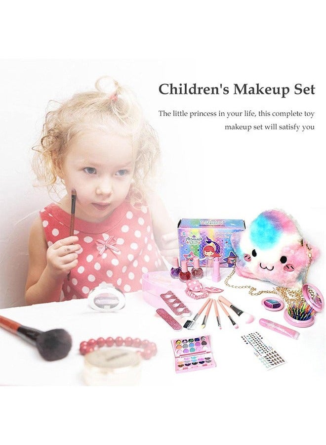 Girl Makeup Toy Bag, Safe And Harm-Free, Washable, With Star Storage Bag - Image 5