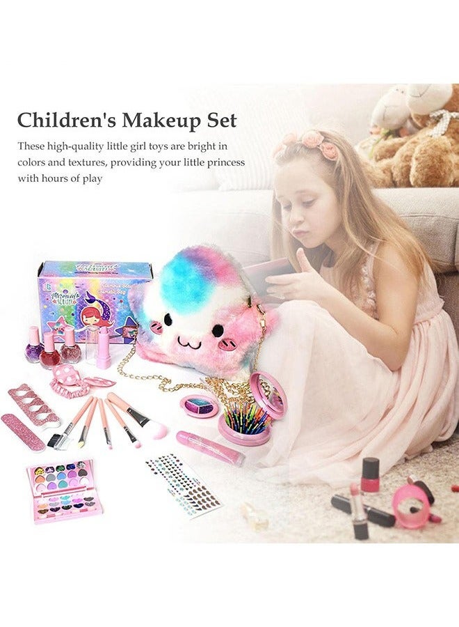 Girl Makeup Toy Bag, Safe And Harm-Free, Washable, With Star Storage Bag - Image 3
